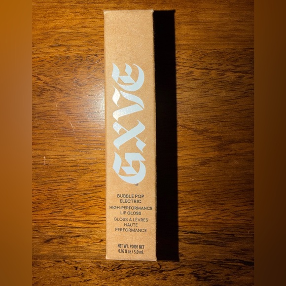 GXVE Bubble Pop Electric Lip Gloss - High-Performance Shine - Picture 1 of 2